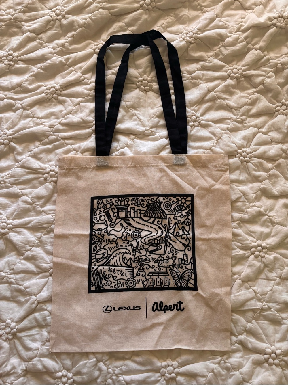 Lexus x Alex Alpert Canvas Tote Bag
